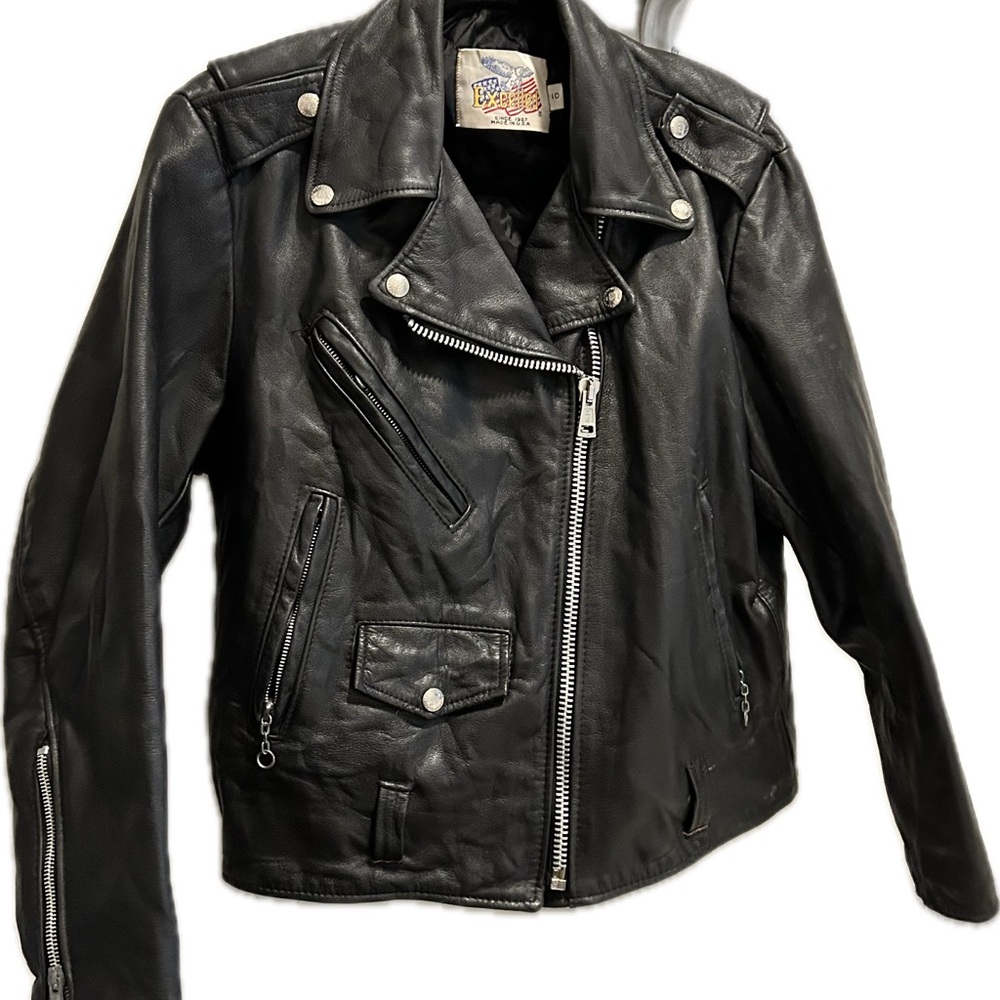 American Biker Leather Jacket